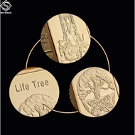 Norwegian Father of the Odin Gods 1 oz Gold Plated Bar Commemorative Coin