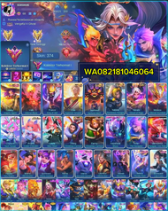 jual akun mobile legend akun ml Sultan murah terbaru
