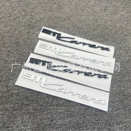 Suitable for Porsche 911Carrera Car Logo Carrera Carrera Paramera Modified English Rear Tail Logo
