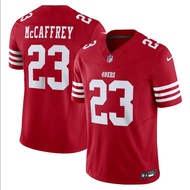 Mens 2024 San Francisco 49ers Christian McCaffrey 2023 Red Vapor F.U.S.E. Limited American Football 