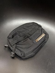 腰包 細袋 FX CREATIONS Black Nylon Pouch Bag