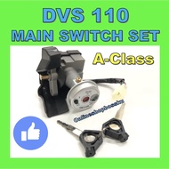 DVS 110 MAIN SWITCH SET TAG DVS-110 SUIS ON OFF SET DEMAK DVS110 MAIN SUIS KEY SET DVS KEY SET DVS11