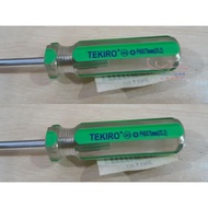 TEKIRO Crystal Handle SCREWDRIVER PLUS PH0 X 75 MM (3.22) / IN LINE COLOR SCREWDRIVER TEKIRO