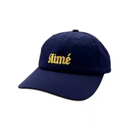 ALD Nylon Blue Yellow Embroidered Cap