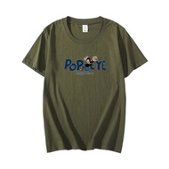 Kaos Pria Popeye Pakaian Laki Laki Baju Cowok Kaos Lengan Pendek Oblong Distro Tshirt Man COD