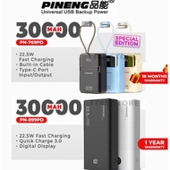 100% Original 【 Pineng 】 PN-899PD PN-769 30000Mah Quick Charge 3.0 Power Bank PN769 PN899 Fast Charg