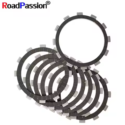 Road Passion Motorcycle Parts Clutch Friction Disc Plate Kit For Hyosung TE450 Rapier GT650 S/R GV65
