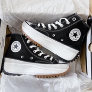 Giày_Converse Run Star Hike Black -Giày Sneaker CV Run Đen Bản Cao Cấp Full Size 36-44