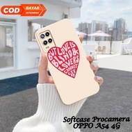 Oppo A54 Case - Oppo A54 Softcase - Fashion Case - Oppo A54 Casing - Pro Camera Softcase - Tpu - Opp