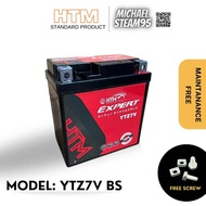YTZ7V BATTERY NVX 155 NMAX PCX N MAX CBR1000 YTZ7V YTZ7S MBTZ7 12V 6AH/10HRS MF SEALED MAINTENANCE F
