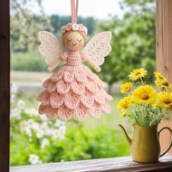 WMH Crochet Christmas Angel Crafting Set Beginner Crochet Set With Instructions