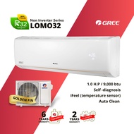 Gree LOMO R32 Aircond Non-Inverter (1.0HP) GWC09QC