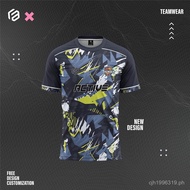 Sepak Takraw League Jersey STL T-shirt Quick Dry Jersey T-shirt Malaysia Baju Jersey Sublimated Micr