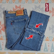 [No. 254] กางเกงยีนส์Levi's®512™เอวจริง36" ยาวเต็ม39" ป้าย R ผ้ายืด Men's 512™ Slim Taper Jeans