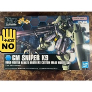 Bandai HG GM Sniper K9 GM K9 Gundam Build Fighters HGBF 010 1/144 model kit