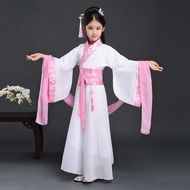 2026儿童古装仙女装 女童汉服中国传统古代汉服国学演出服Chinese Traditional Hanfu Child Clothing Kids Boy Performance Costume G