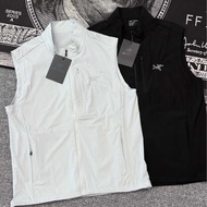 外國預訂 2色選 arcteryx 始祖鳥 刺繡logo 拉鍊口袋 户外機能 立領背心外套
