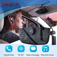 QKKQLA Wireless Car Sun Visor Handsfree Speaker Audio Kit Bluetooth-compatible 5.0 Receiver Earphone Phone Clip Speakerphone