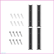 Ahead Functional Carbon Steel Wall Mount Game Disc Shelf Set Of 4 For Gamers