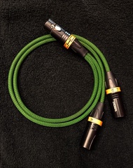 日本/Choseal秋葉源 Female XLR to Male  2×XLR  一開二平衡式 訊號線(2ft長)/默認複製訊號,需左/右(L/R)聲道請留言,可訂製