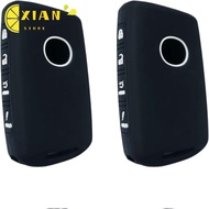 XIANS Keyless Entry Remote Holder, Black Silicone Key  Cover Protector, Function Design Car Accessories for Mazda 6 2019 2020 2021 2022