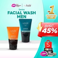 Nuface Nu Glow Men Facial Wash 100ml Nu Face | TnT Beauty Shop
