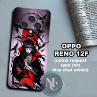 CC10/ Flexible rubber softcase for OPPO Reno 12F/ naruto anime character Motif/ OPPO Reno 12F case/ 