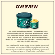 QBB Pure Ghee Clarified Butter / Minyak Sapi Tulen [150GM / 400GM / 800GM]