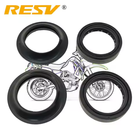 RESV 38x50x11 for Kawasaki KDX 200 250 KL KLR 600 650 KX 80 125 250 420 92049-1180 Front Fork Dust C