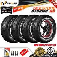 265/60R18 DEESTONE รุ่น STORMZ RS 4 เส้น  แถมเกจหน้าปัทม์เหลือง 1 ตัว + จุ๊บลมยางแท้ 4 ตัว 265/60R18 One