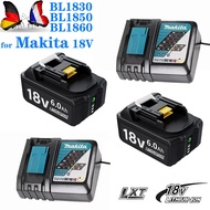 5Ah 6Ah 9Ah Makita Battery 100% Genuine 18V Makita  Replacement Lithium Battery BL1840 BL1830B BL185