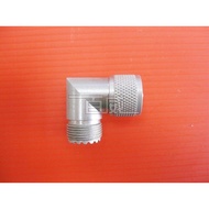 [Budweiser Electronics] M Connector (Male) -M (Female) 1pcs Male-M Female 90 Degree Right Angle Adap