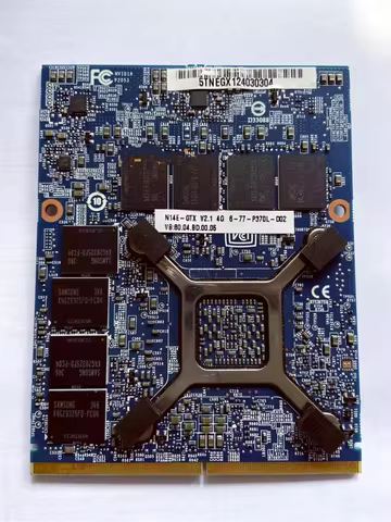 Original GTX780M GTX 780M VGA Video Graphic Card N14E-GTX-A2 4G DDR5 For Dell M17X R4 R5 M18X R2 R3 