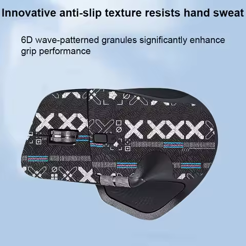 Mouse Grip Tape Skate Handmade Sticker Non Slip Lizard Skin Suck Sweat For Logitech MX Master4 for L