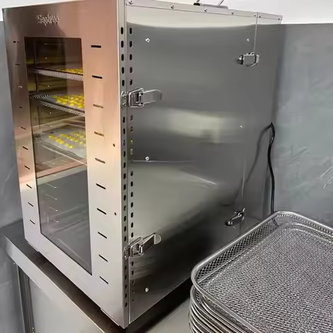 Food Dehydrator Fruit Vegetable Drying Machine Snacks Meat Dryer 16 Layer Stainless Steel Dry Fruit 