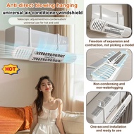 【Blocks Direct AC Draft】 Universal Hanging Air Conditioner Wind Deflector Air Conditioner/Wind Defle