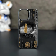 ♠ABSTRACT♠ Cool 100 Dollar Bank Note Phone Case For IPhone 16 PRO 15 14 13 12 11 Promax Xr Xs 7 8 Pl