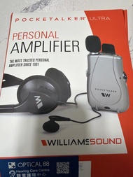 Williams Sound Pocketalker Ultra 私人傳話器 老人助聽器/傳話機