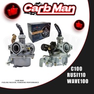 【Ready Stock】Motorcycle Carburator For Keihin C100 Ex5 Dream Wave100  (19MM)/PZ19 90-110cc