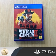 แผ่นเกมส์ PS4: Red dead 2  Red dead redemption 2 (Sub English) (แผ่นเกมส์ มือ2) สินค้าพร้อมจัดส่ง