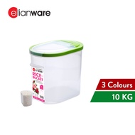 Elianware Space-Saving Rice Dispenser Storage (12kg)