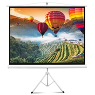 Pyle Upgraded Pyle 72" Projector Screen with Floor Standing Portable Fold-Out Roll-Up Tripod Manual,
