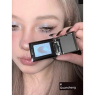 glitter eyeshadow eyeshadow So FlashHigh-End Feeling Ice Transparent Blue Mixed Flashing Spring Life