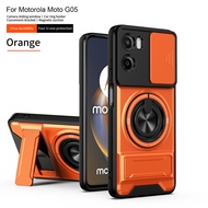 For Motorola G05 Case Moto E15 Cover Moto G05 E15 Phone Case Magsafe Magnetic Fold Holder Military A