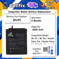 CELLFIX | BN45 Mi A1 / Mi 5X / RED Note 5A / RED Note 5A PRIME / RED S2  COMPATIBLE