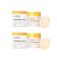 %%Jaysuing Cleansing Pad Turmeric Pad Turmeric Cleansing Pad Cleanses Facial Skin Exfoliates Cleanse