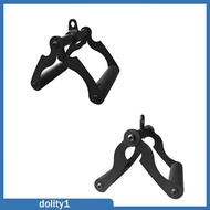 [Dolity1] Double D Row Handle Sturdy Exercise Home Strength Training V Bar Attachment