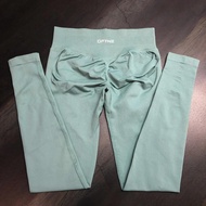 Dfyne Impact Leggings for Women Seamless Yoga Legging Flex Scrunch Bum Gym Legging Low Waistband Fit