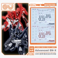 GUGU MG 1/100 GNX-604T Deborah's / Advanced GN-X Water slide decal (Kits not included) GUGUMG033