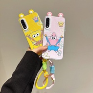 Casing Samsung A50 ,A50s ，A30s Casing Cute ears Silver-plated Casing Hard Phone Casing BB-CYED